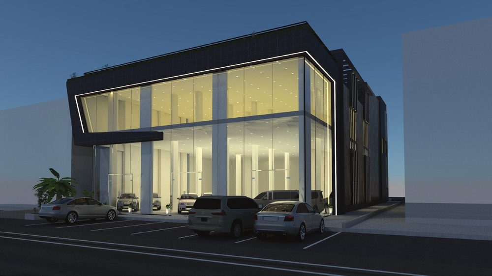 Administrative-commercial building designed by MOFACO